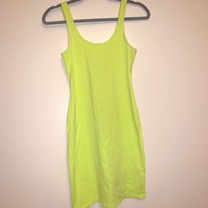 Lime Green dress